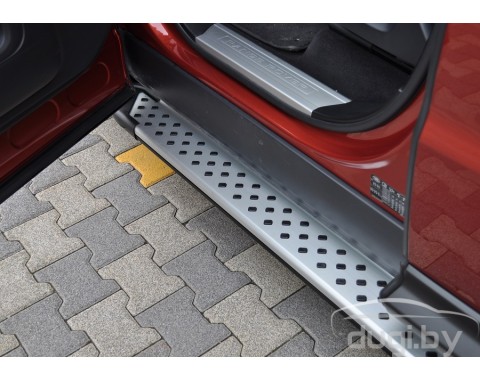 Пороги алюминиевые "Artemis" для Range Rover Sport (2013-...). Пороги алюминиевые "Artemis" для Range Rover Sport (2013-...).
